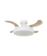 Fanaway Fanaway Orbit 36-inch Matte White Ceiling Fan with Light - $383.95