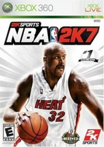 XBOX 360 NBA 2K7 Video Game Basketball Kobe Bryant multiplayer court 2007 07 - £7.85 GBP