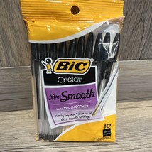 BiC Cristal Xtra Smooth Ball Pen, Medium, Black 68271, 10 Ct - $3.95