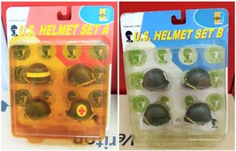 DRAGON U.S. Helmet Set A &amp; B (1/6 scale) - £47.95 GBP