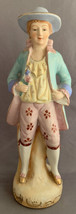 Vintage Occupied Japan Bisque Figurine Colonial Man  - $4.00