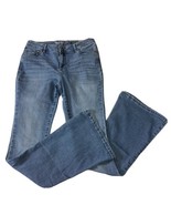 Flare Leg Style&amp;co Denim Jeans Womens Size 6P Mid Rise Pants Light Blue - $19.04 CAD