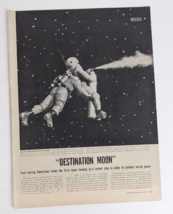 vintage 1942 Destination Moon Movie PRINT AD article - £7.77 GBP