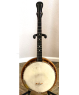 Antique Tenor 4-String Banjo Project w/ Resonator - Antique Grover Tuner... - €246,66 EUR