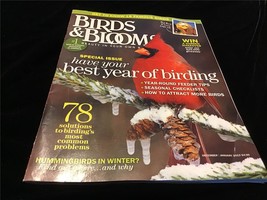 Birds &amp; Blooms Magazine December/January 2012 Have Your Best Year of Birding - £7.07 GBP