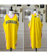 NWT Adidas University of Michigan Pink Out NCAA Basketball Jersey XL Tall - $36.00