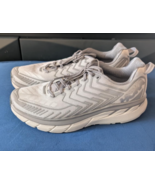 Mens Hoka One One CLIFTON 4 OV OUTDOOR VOICES SILVER GRAY SLVR SZ 9.5 - €93,08 EUR