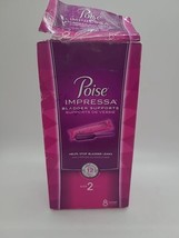 Poise Impressa Women&#39;s Incontinence Bladder Support Size 2 - 8 Contains 7 - $13.85