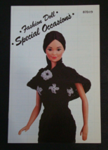 Vintage Annies Attic Special Occasion Fashion Doll Crochet Pattern Booklet - $9.00