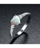 Opal Heart Ring - $79.37 CAD