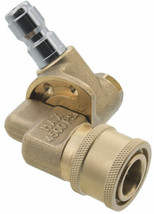 PRESSURE WASHER PIVOTING 1/4&quot; QUICK CONNECT COUPLER 4500 PSI - £12.77 GBP