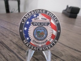 Cambridge Police Massachusetts Honor Guard Ceramic Challenge Coin #504M - $18.80