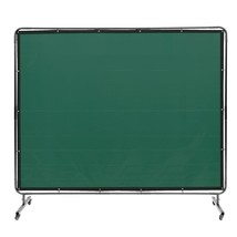 VEVOR Welding Screen with Frame, 6' x 8' Welding Curtain Screen, Flame-Resistant - $2,492.21 MXN