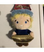 willy wonka the chocolate factory pet toy charlie bucket 6” plush squeaker  - $13.48 CAD