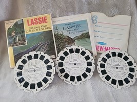 View Master Reels - B489 - Lassie Rides the Log Flume 1968 - £7.02 GBP