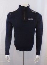 Raw Craft Technical Outerwear Medium Blue Pullover Sweater Designed In T... - £10.75 GBP