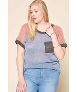 Color-blocked Sweater Knit Top - $24.55