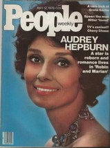 People Weekly Magazine April 12 1976 Audrey Hepburn - £39.21 GBP