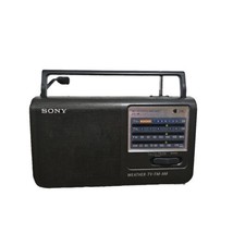 Sony ICF-36 Portable Weather Radio AM/FM Black - £15.62 GBP