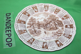 God Bless Our Home Throughout 1974 Alfred Meakin Staffordshire Collector Plate - £23.72 GBP