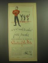 1945 Charles of the Ritz Face Powder Ad - m-m-m! Made-to-Order! - £14.78 GBP