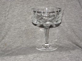 Gorham King Edward Crystal Compote 5.25&quot; - £15.14 GBP