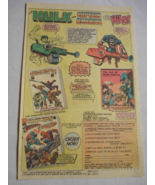 1977 Ad Captain America Shield Shooter, Hulk Flying Fist, Art of Neal Adams - $10.96 CAD