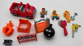Mattel Handy Manny Construction Playset Partial Set Wrecking Ball Tools ... - $449.10 MXN