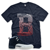 New &quot;B&quot; Blessed T Shirt For J1 12 International Flight Navy Red 3 5 - £21.57 GBP