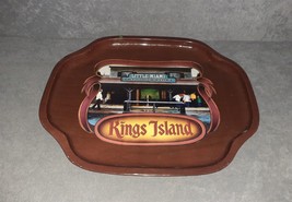 Kings Island Little Miami Dry Goods Store Metal Serving Tray Cincinnati VINTAGE - £12.09 GBP