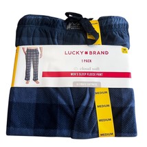 Lucky Brand Mens Size Medium Pajama Pants Cloud Fleece Drawstring Waist ... - $27.07 CAD