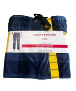 Lucky Brand Mens Size Medium Pajama Pants Cloud Fleece Drawstring Waist ... - €16,94 EUR