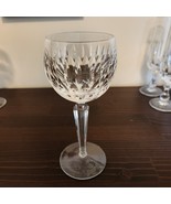 Waterford Crystal Maureen Pattern Tall Hock Wine Coupe Glass 7 3/8&quot; - £37.99 GBP