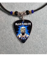 Handmade Iron Maiden Aluminum Guitar Pick Necklace - $14.52