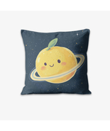 Planet Lemon Pillow by Dancing Littles Jungle - $65.60 CAD+