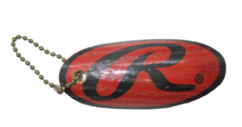 Rawlings Baseball Bat Wood Keychain Key Ring - £6.04 GBP