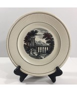 Wedgwood Etruria, England, Vintage Porcelain Plate, Roman Scene (numbered) - $32.90