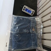 Venezia Jeans Women’s Blue Denim Mini Skirt Measured Waist 36" image 7