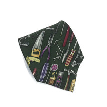 Nicole Miller Men&#39;s Tools Tool Handyman 100% Silk Novelty Neck Tie Vintage 1990s - $19.92