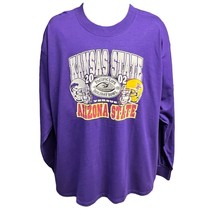 Kansas State VS Arizona State 2002 Holiday Bowl Shirt Vintage College Fo... - $37.99