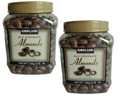 2 Packs Kirkland Signature Milk Chocolate Covered Almonds 3 LB Each Pack - $42.73