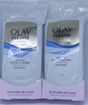 2 X Olay Gentle Facial Cleansing Cloths with Rose Water, 30 Count each - $18.99