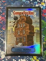 2022 Topps Chrome Garbage Pail Kids Black Refractor #176a Condo Minnie 42/99 ✨ - $13.47