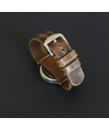 Brown Leather Watch Strap, 18mm 20mm 22mm 24mm, Handmade Distressed Watc... - $35.00