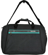 Samsonite Legacy Sport Carry On Luggage Black Teal Should Strap Bag 21 x... - $31.22