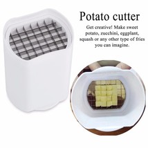 New Kitchen Fries One Step French Fry Cutter Potato Vegetable Fruit Slicer Tools - £15.17 GBP