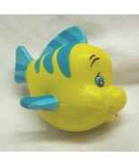 VINTAGE Walt Disney The Little Mermaid FLOUNDER FISH 3&quot; PlasticRubber To... - $272.87 MXN