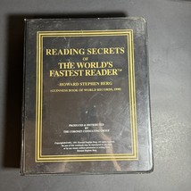 Reading Secrets of the World&#39;s Fastest Reader Tape/VHS Set [Item 909] - £12.97 GBP