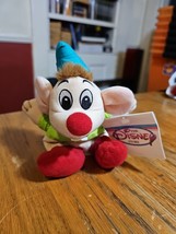 Disney Store Cinderella Gus Mouse Beanie Bean Bag Plus NWT New Vintage - $23.71