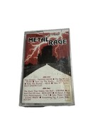 Metal Rage Masters of Metal Cassette Tape 1986 K-TEL Metal Rock Mix Vintage - $110.02 MXN